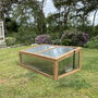 Wooden Framed Polycarbonate Coldframe With Foil Tape, thumbnail 9 of 9