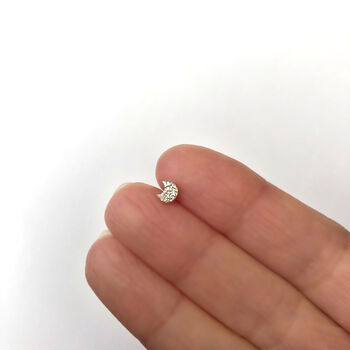 Well Done Exam Graduation Tiny Crescent Moon Serling Silver Bracelet, 5 of 10