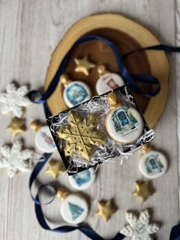 Branded Luxury Christmas Biscuit Gift, 3 of 4