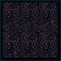 Leopard Print Cotton Scarf With Blue Spots 120cm * 120cm, thumbnail 4 of 4