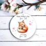 Personalised Mother's Day Fox Decoration, thumbnail 2 of 2
