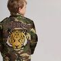 Big Tiger Personalised Kids Camo Jacket, thumbnail 1 of 6