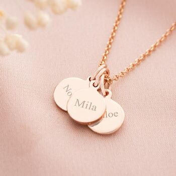 Elizabeth Sterling Silver Personalised Name Necklace, 4 of 11