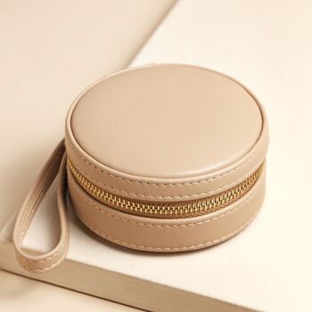 Personalised Mini Round Travel Jewellery Case, 6 of 7