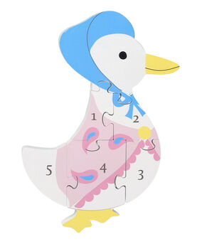 Personalised Jemima Puddle Duck Number Puzzle, 2 of 2