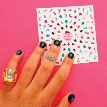 Glaize X Amy Hastings Stick N Mix Nail Art Stickers, 3 of 5