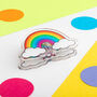 Set Of Three Rainbow Paper Clips, thumbnail 4 of 10