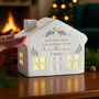 Personalised Christmas Foliage LED House, thumbnail 3 of 5