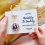 Personalised Daddy And Me Photograph Keepsake Card, thumbnail 3 of 9