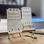 Personalised Number One Teacher Wooden Gift Card, thumbnail 10 of 10