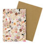 Conchae Sea Shell Print A6 Greetings Cards, thumbnail 5 of 7