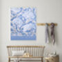 William Morris Blue Art Print, thumbnail 2 of 3