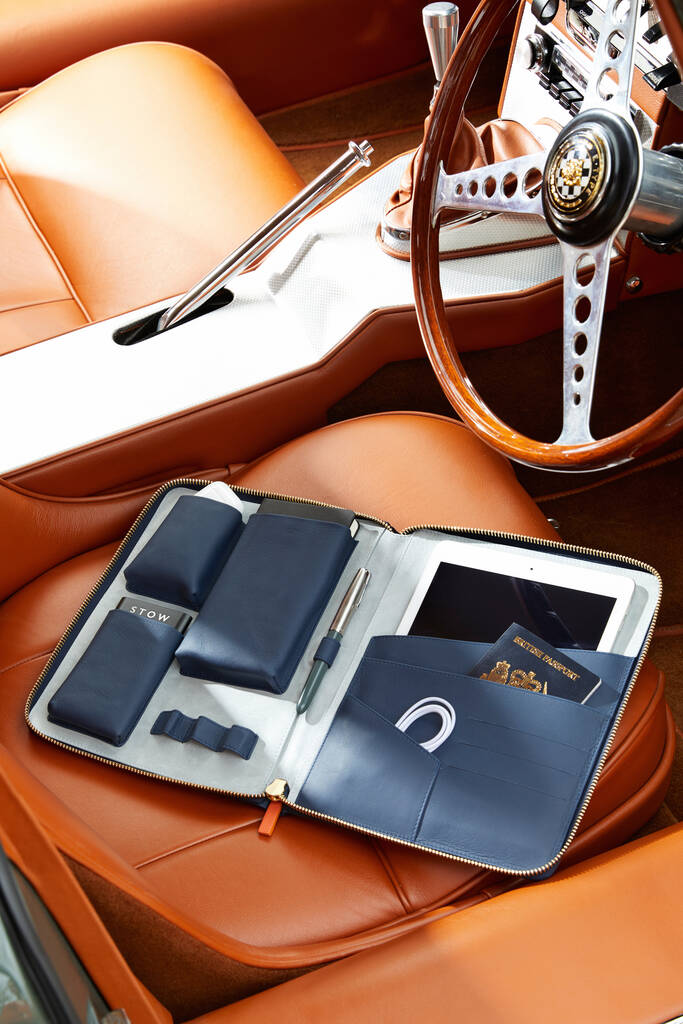 Personalised Luxury Leather Tech And Tablet Case, 1 of 12