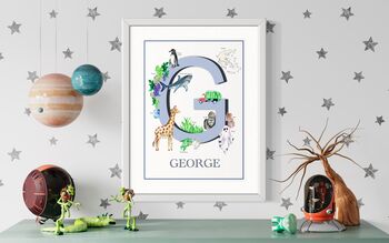 Personalised Alphabet Inspiration Posters, 5 of 12