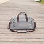 Canvas Holdall Duffel With Front Pockets, thumbnail 7 of 11