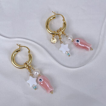 Aquatic Companions Earrings, 4 of 11