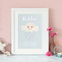 'Sweet Dreams' Rainy Cloud Print For New Baby And Child, thumbnail 1 of 2