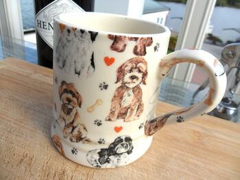 Tankard Mug In Cockerpoo Design, 4 of 11