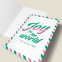 'Joy To The World' Christmas Card, thumbnail 5 of 5