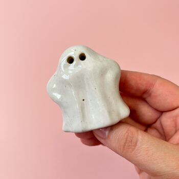 Ceramic Ghost Halloween Decoration, 2 of 3