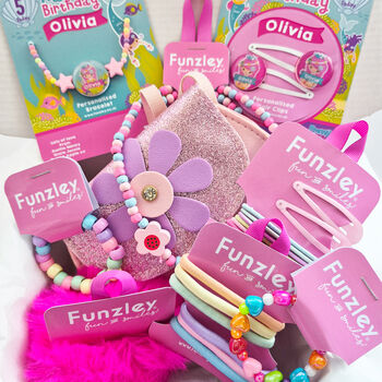Mermaids Medium Square Personalised Birthday Gift Box, 4 of 11