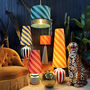 Marmalade Helter Skelter Velvet Lampshades, thumbnail 4 of 5