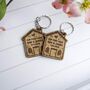 Personalised “Our First Home” Keyring – Custom New Home Keepsake Gift, thumbnail 4 of 4