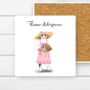 Funny Cat Coaster, Fabulous Cat Range, Cat Lovers Gift, thumbnail 5 of 8