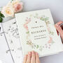Personalised Floral Watercolour Wedding Planner, thumbnail 1 of 12