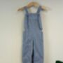 Dorothy Dungarees Navy Gingham, thumbnail 1 of 2