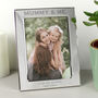 Mothers Day Gifts Mummy And Me Silver 5x7 Photo Frame, thumbnail 1 of 6