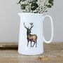 Stag One Pint Fine Bone China Jug In A Gift Box, thumbnail 1 of 3