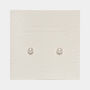 Sterling Silver Fresh Water Pearl Bridesmaid Earrings, thumbnail 1 of 6
