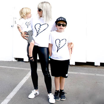 Heartbreaker Unisex Baby And Kids Short Sleeve T Shirt, 3 of 11