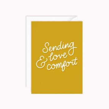 Sending Love And Comfort Card, 2 of 3