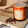 Coffee Candle With Wooden Lid Large, thumbnail 2 of 4
