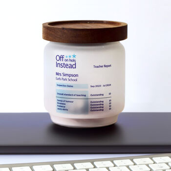 Personalised Storage Pot For Teacher, 5 of 6