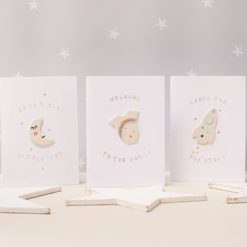 Unisex Baby Three Piece Little Stars Gift Set, 6 of 8