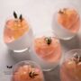Personalised Gift Orange Panna Cotta Candle With Free Greeting Card, thumbnail 2 of 5