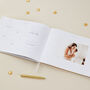 My Baby Journal Lullaby | Luxury Cloth Baby Memory Book With Gold Foil, thumbnail 11 of 12
