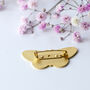 Moth Enamel Lapel Brooch, thumbnail 2 of 11