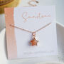 Sunstone Star Necklace, thumbnail 2 of 11