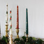 Hand Painted Festive Fruit Garland Candles, thumbnail 4 of 5