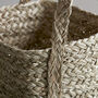 Seagrass Storage Basket, thumbnail 3 of 3