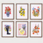 Nudicaule Vase Bouquet Eco Print. One Print = One Tree, thumbnail 6 of 6