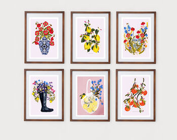 Nudicaule Vase Bouquet Eco Print. One Print = One Tree, 6 of 6