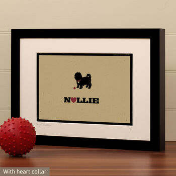 Personalised Shih Tzu Print For One Or Two Dogs, 9 of 12