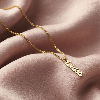 Name Charm Necklace, 4 of 9