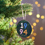 Personalised Significant Year Christmas Bauble, thumbnail 3 of 6