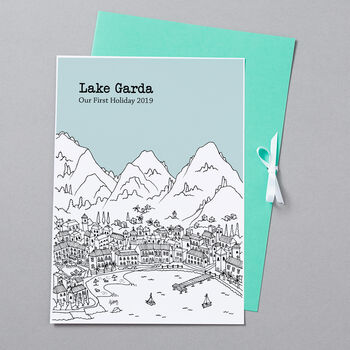 Personalised Lake Garda Print, 10 of 10
